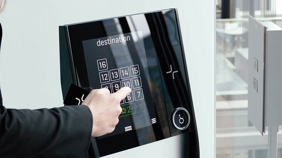 Panneau de commande ascenseur